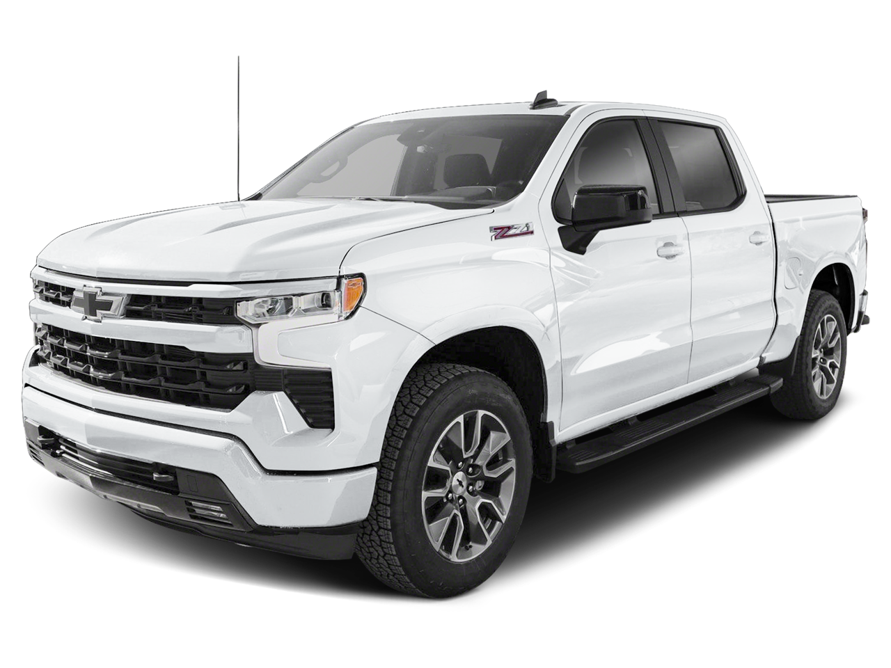2026 Chevrolet Silverado 1500 RST in Sterling Gray Metallic — front three-quarter view