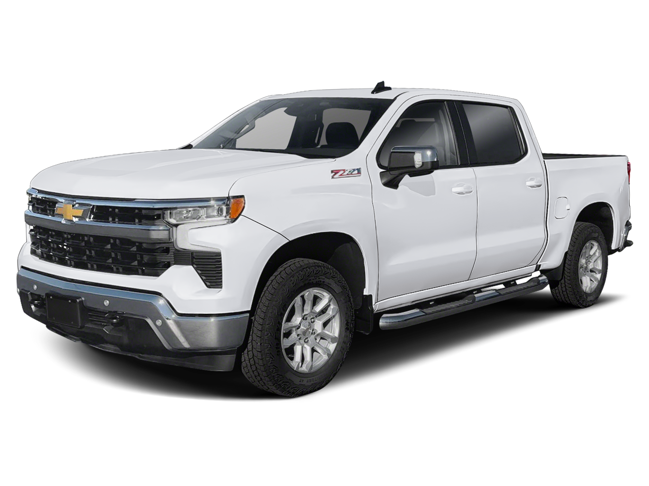 2026 Chevrolet Silverado 1500 LTZ in Sterling Gray Metallic — front three-quarter view