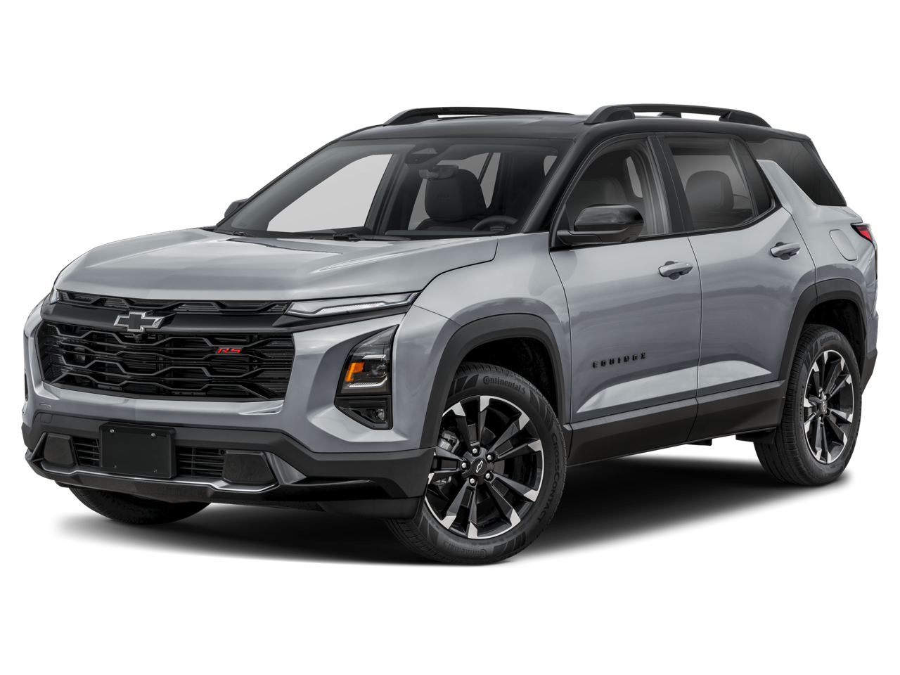 2027 Chevrolet Equinox AWD RS in Mosaic Black Metallic — front three-quarter view