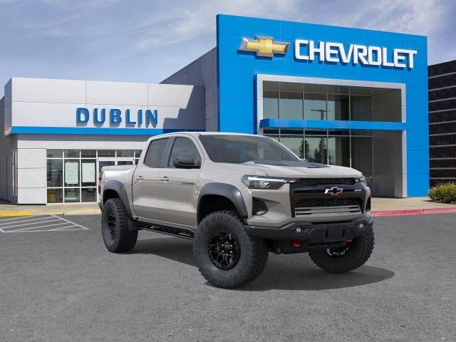 2026 Chevrolet Colorado ZR2 in White Sands — front three-quarter view