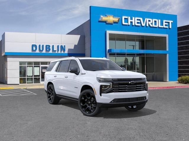 2026 Chevrolet Tahoe High Country in Polar White Tricoat — front three-quarter view