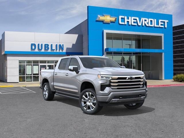 2026 Chevrolet Silverado 1500 High Country in Sterling Gray Metallic — front three-quarter view