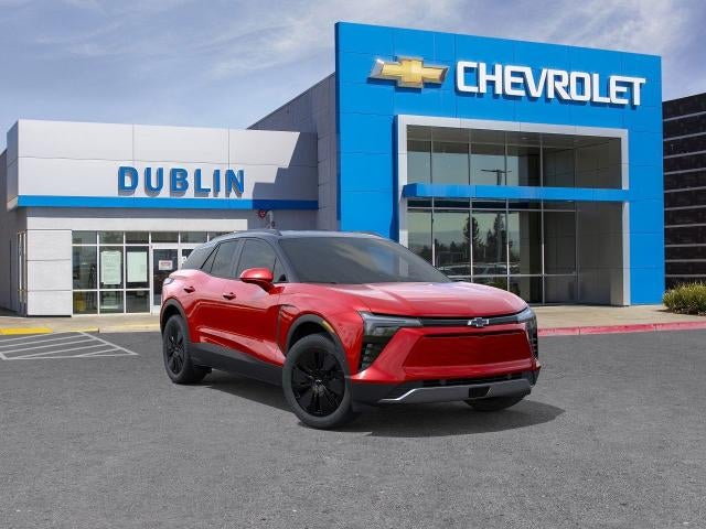 2026 Chevrolet Blazer EV LT in Radiant Red Tintcoat — front three-quarter view