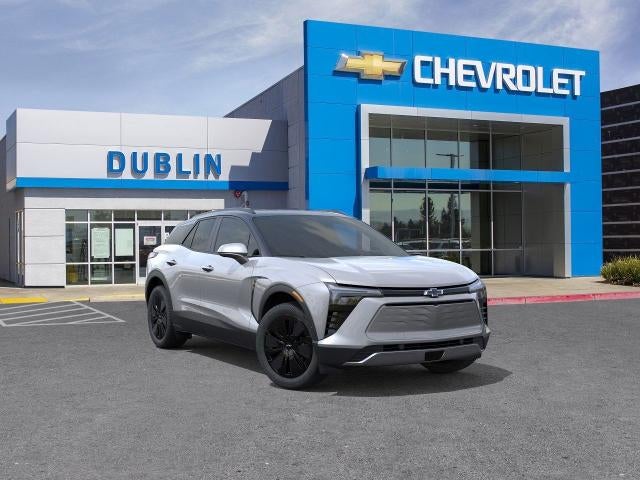 2026 Chevrolet Blazer EV LT in Sterling Gray Metallic — front three-quarter view