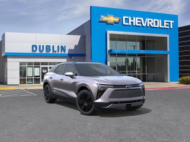 2026 Chevrolet Blazer EV LT in Galaxy Gray Metallic — front three-quarter view