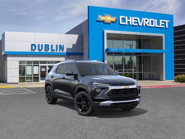 2026 Chevrolet Trailblazer LT in Mosaic Black Metallic — front three-quarter view
