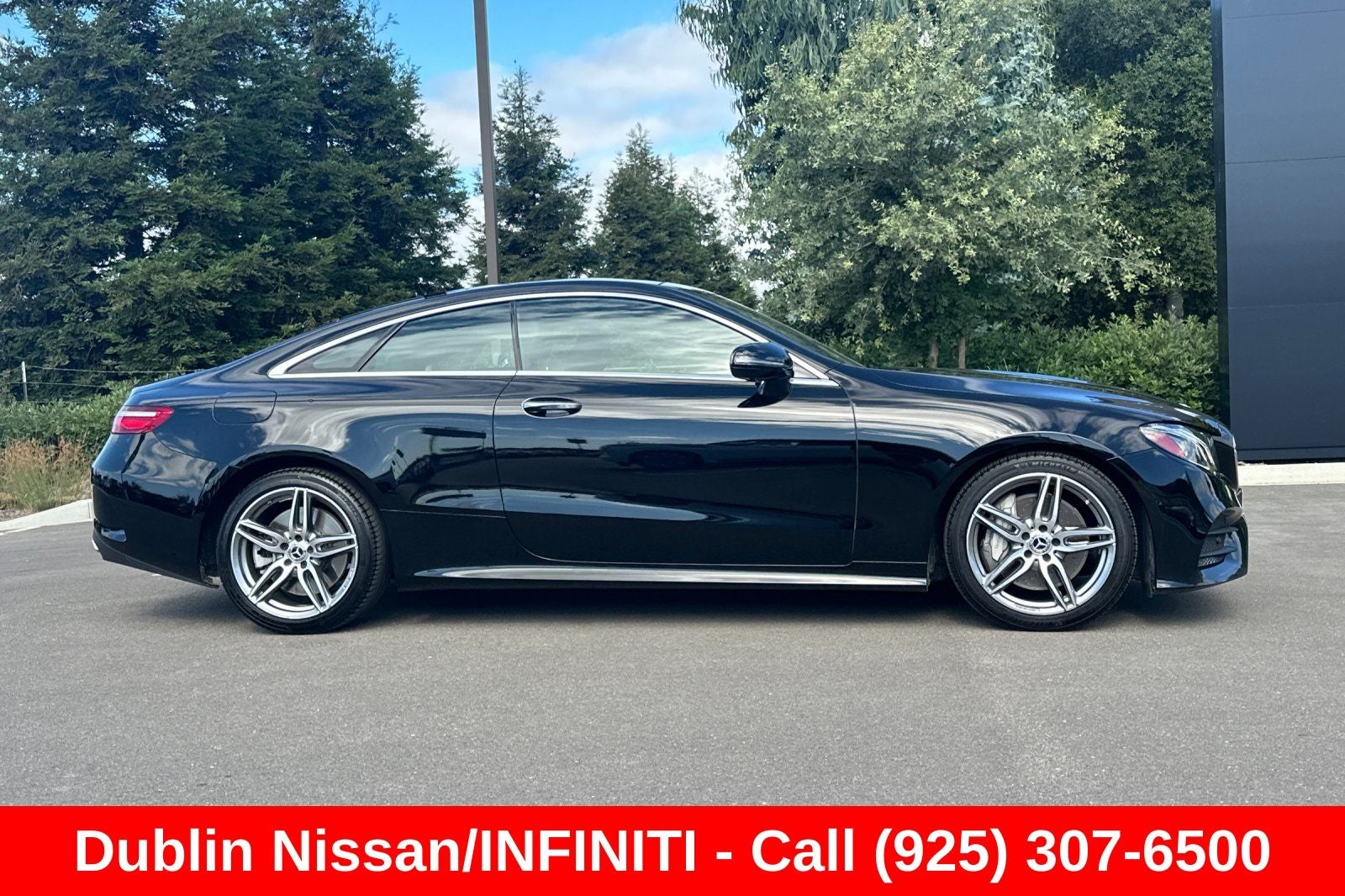 2019 Mercedes-Benz E-Class — rear three-quarter view
